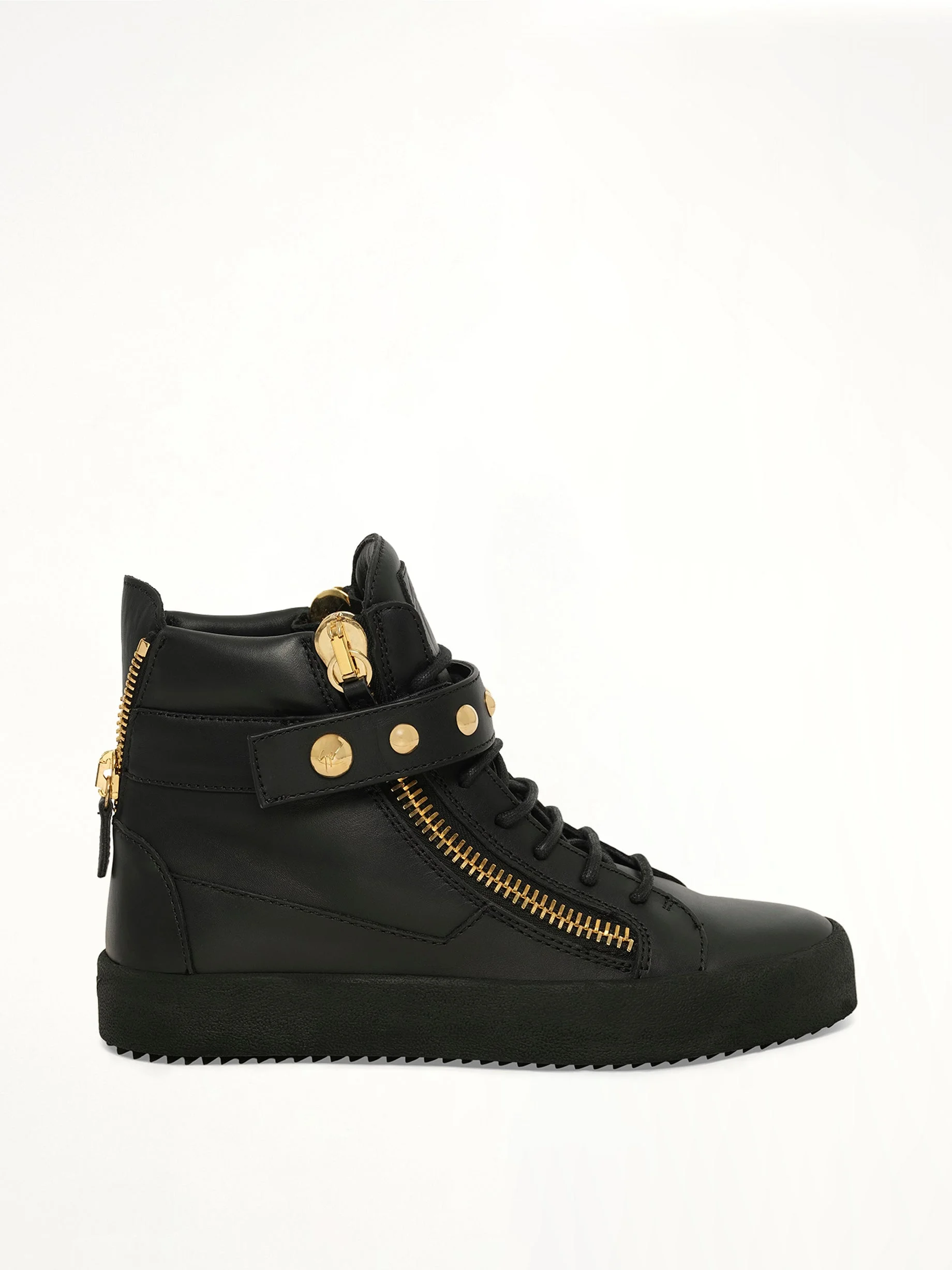 Giuseppe Zanotti Birel/Vague Low Sneaker in Black - 1