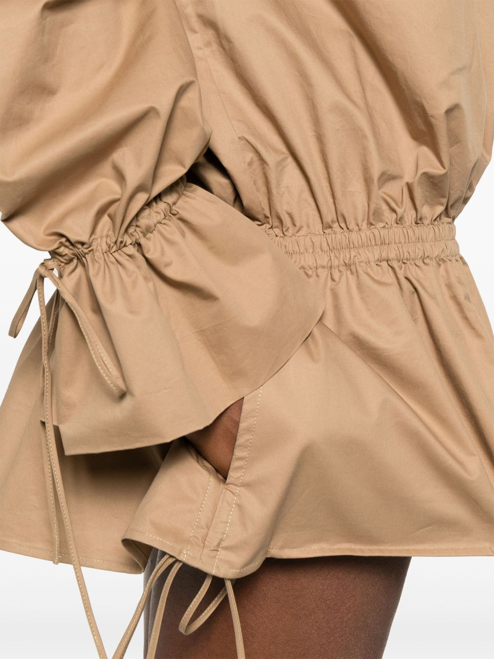 off-shoulder mini dress - 5