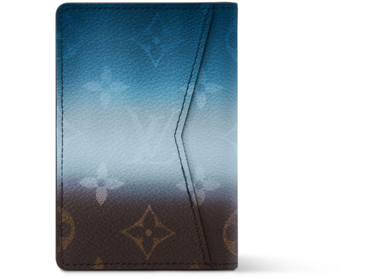 Louis Vuitton Louis Vuitton Monogram Heritage Pocket Organizer Blue outlook