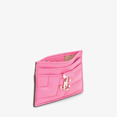 JIMMY CHOO Umika Avenue
Candy Pink Avenue Nappa Leather Card Holder with JC Emblem outlook