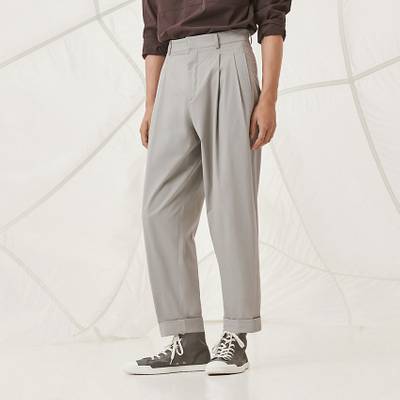 Hermès Seoul pants with pleats outlook