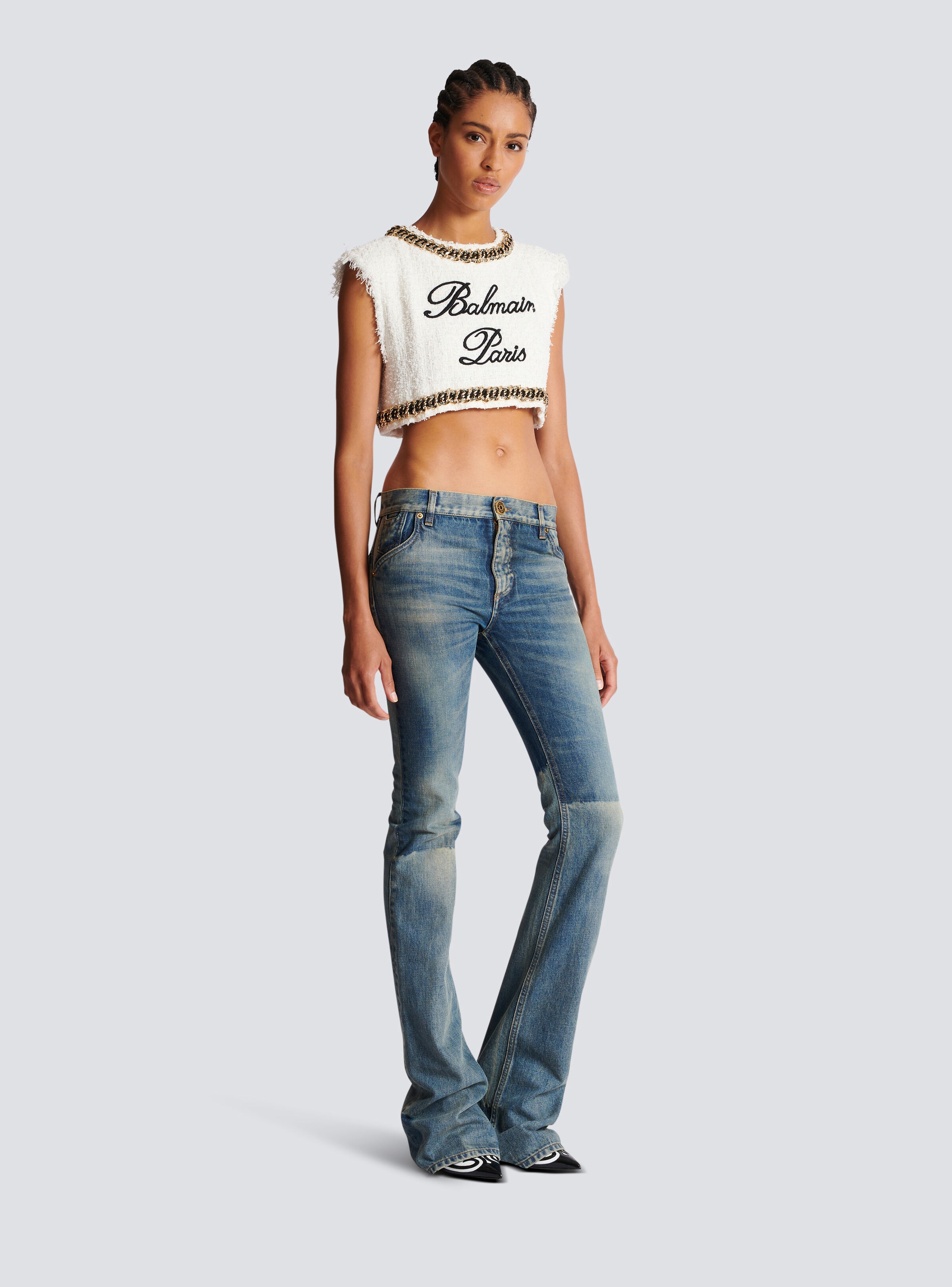Western bootcut denim jeans - 3