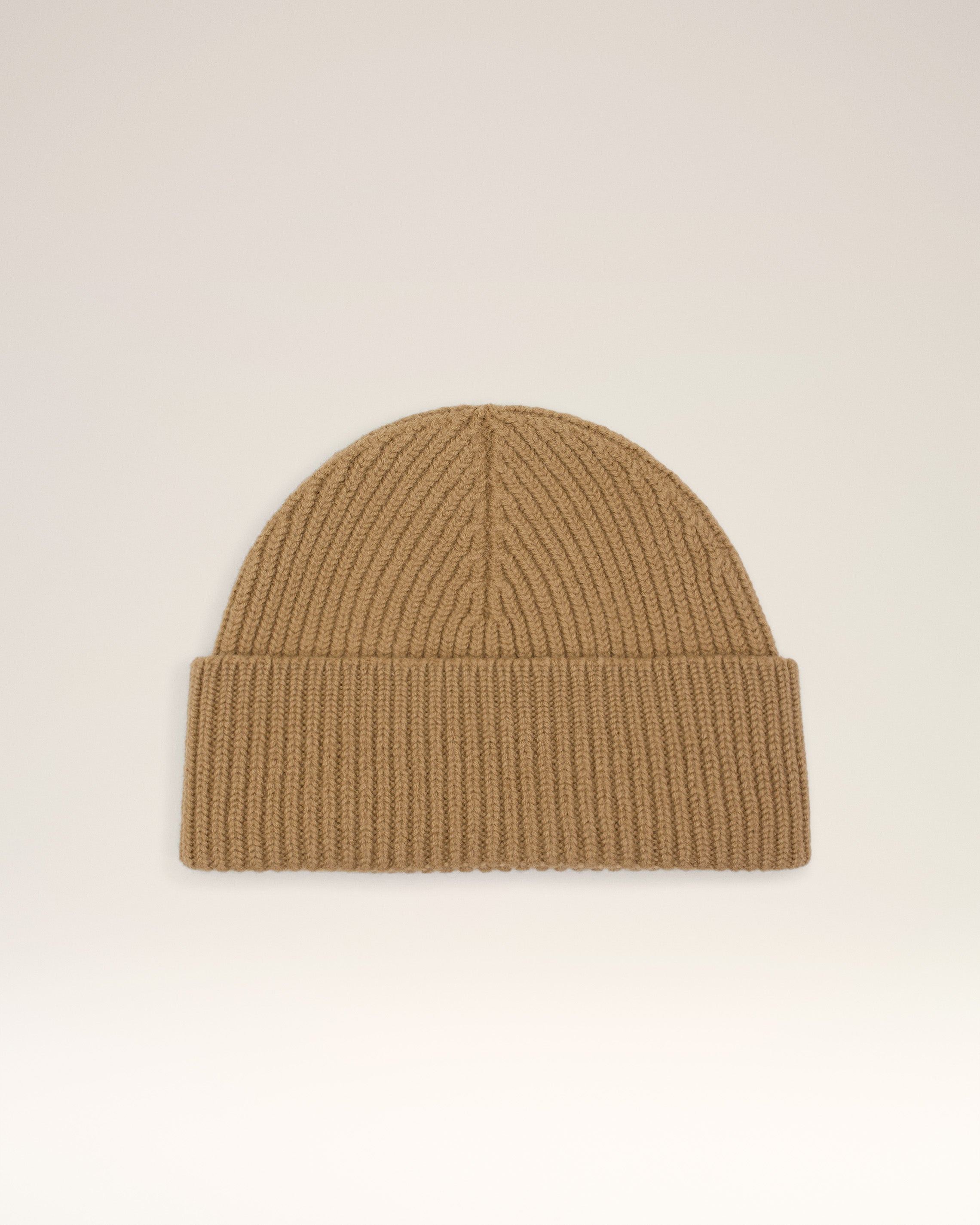 BROWN WOOL AMI DE COEUR BEANIE - 4