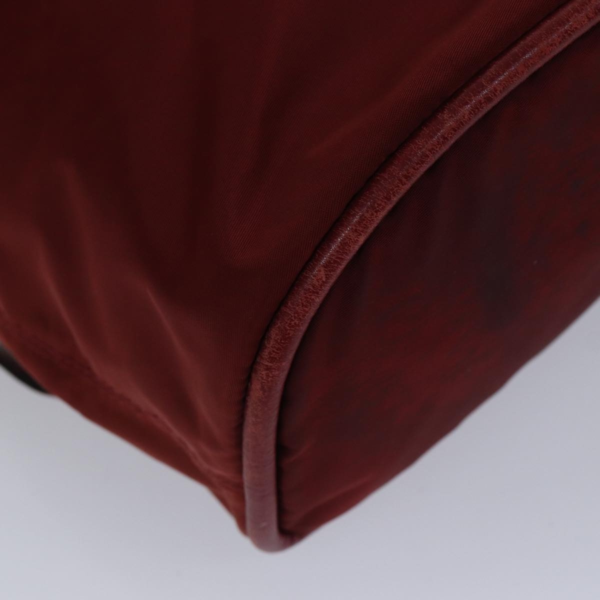 CELINE Backpack Nylon Red Gold - 12