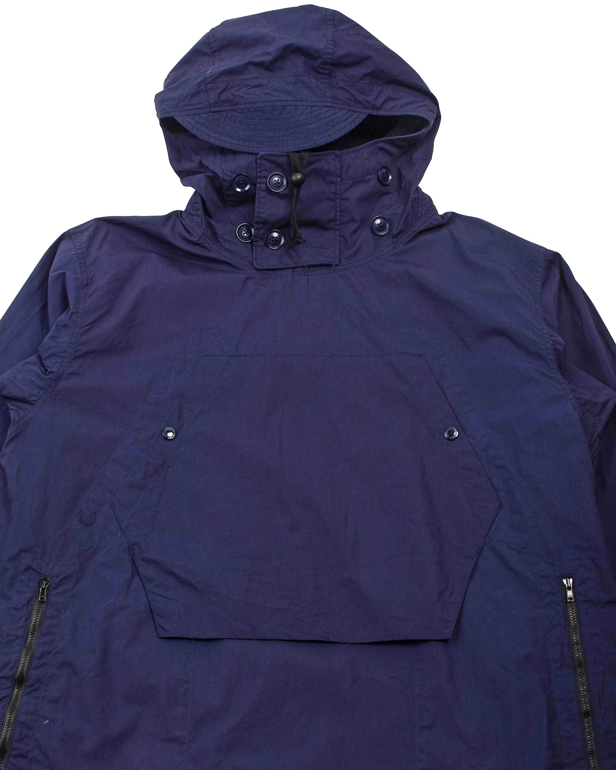 Over Parka Navy Cotton Duracloth Poplin - 5