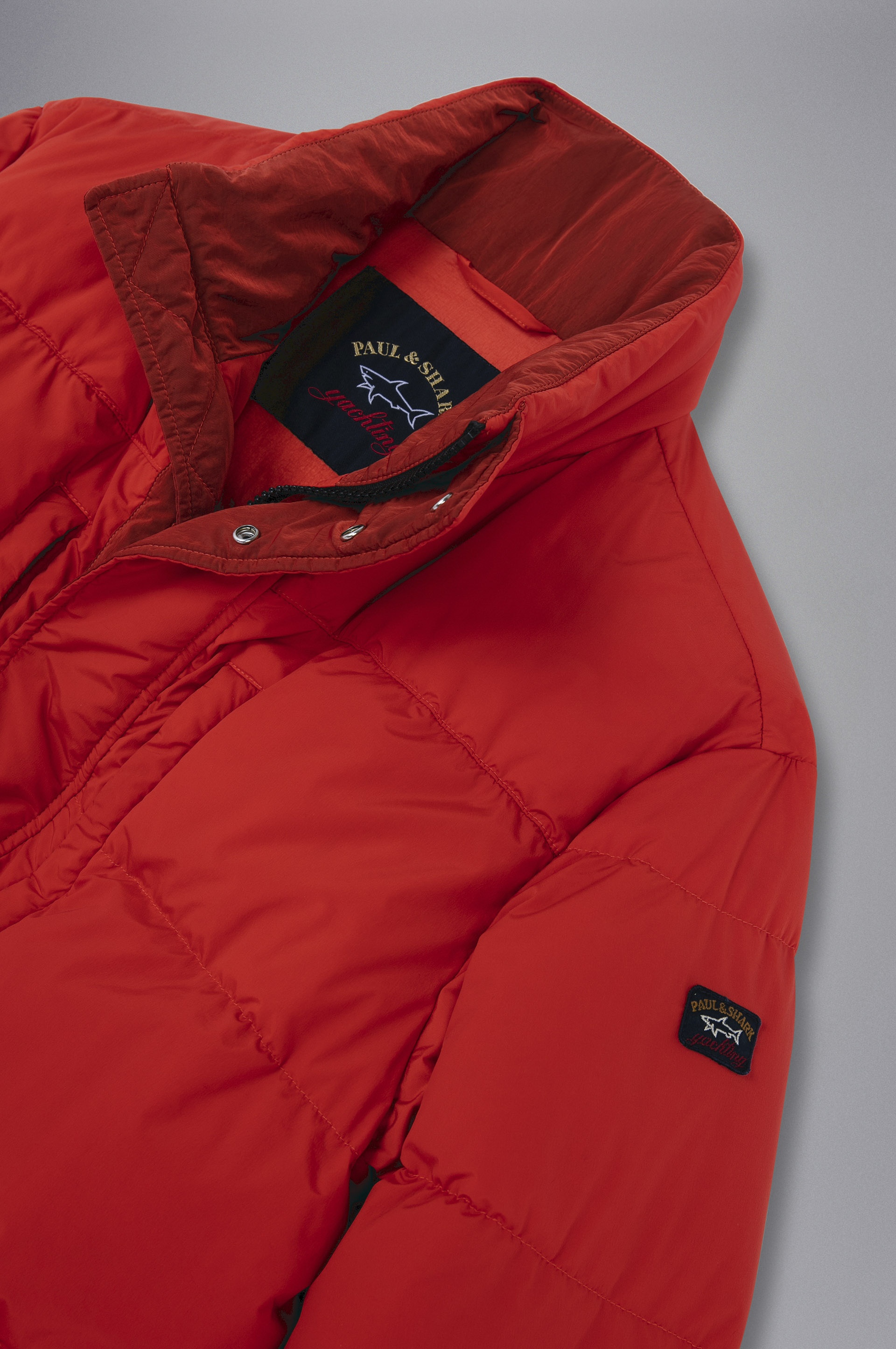GARMENT DYED ECONYL® NYLON DOWN JACKET - 5