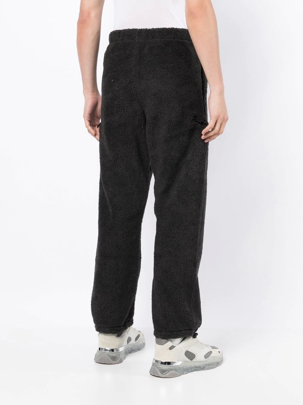 polar-fleece track pants - 4