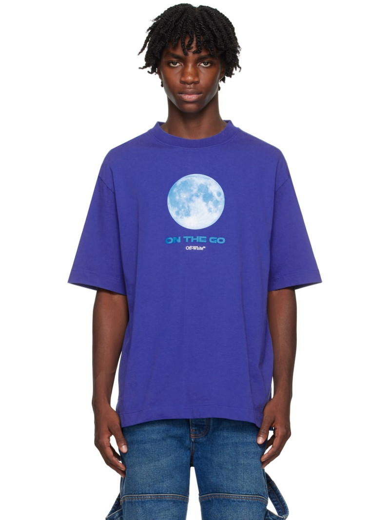 Blue 'On The Go' T-Shirt - 1