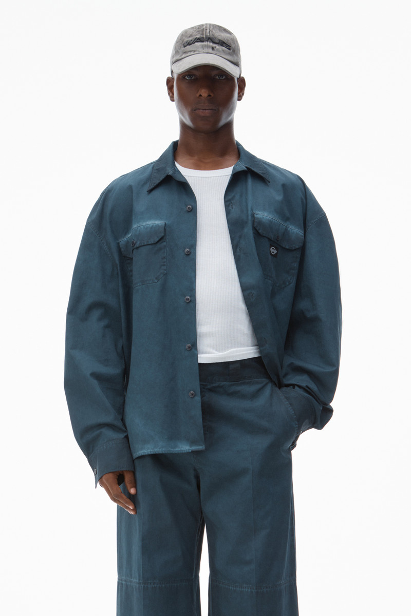 Slim-Leg Pants in Cotton 6