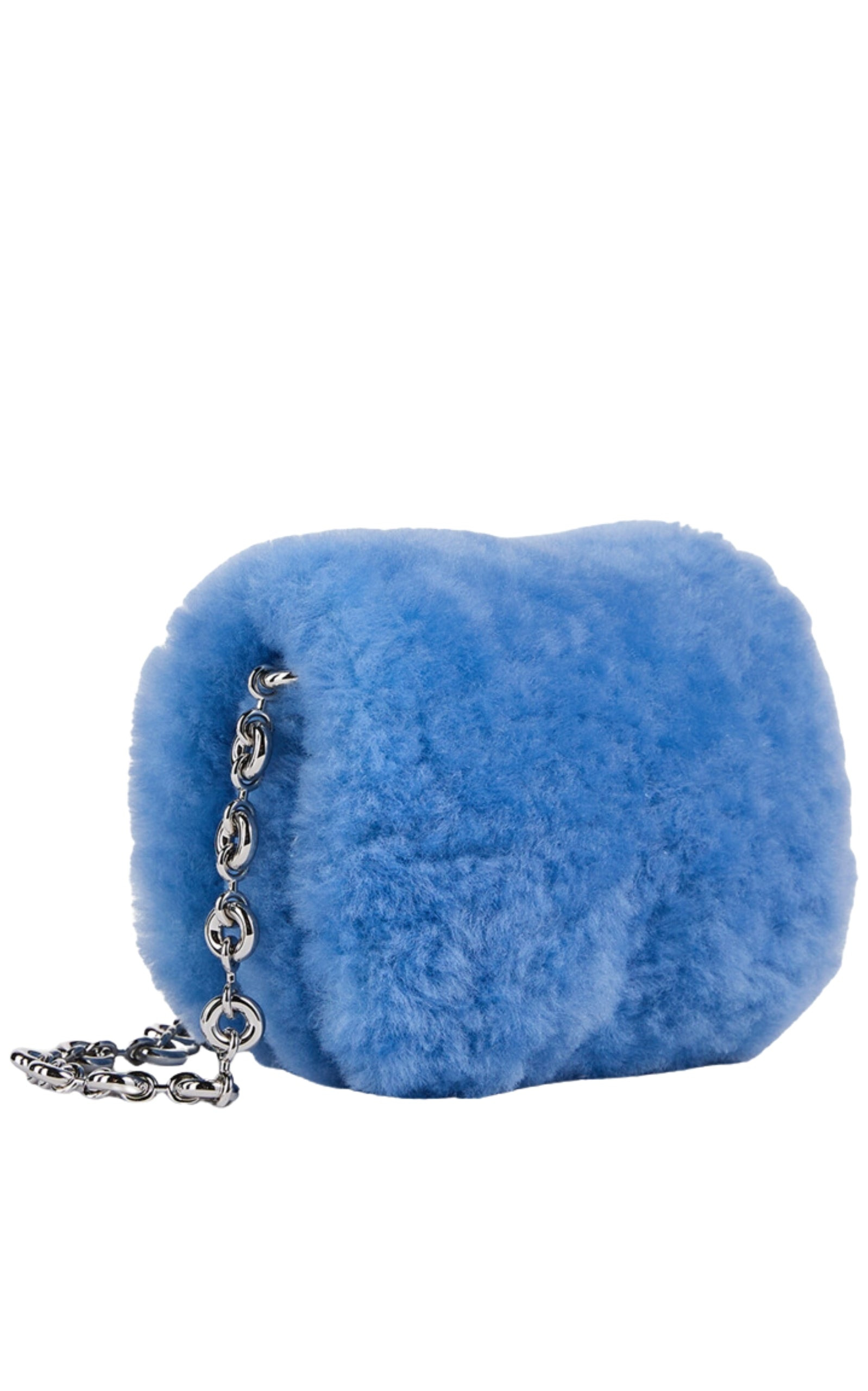 Goya Down Shearling Crossbody Bag - 4