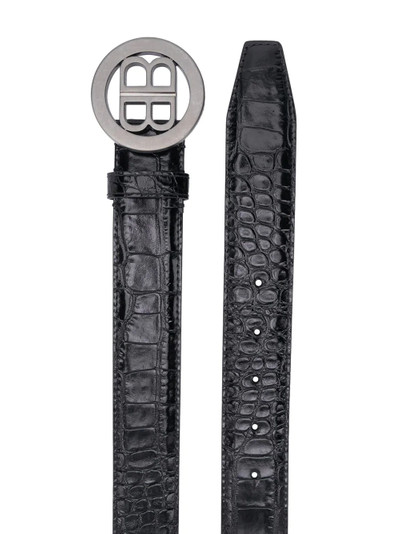 BALENCIAGA BB buckle belt outlook