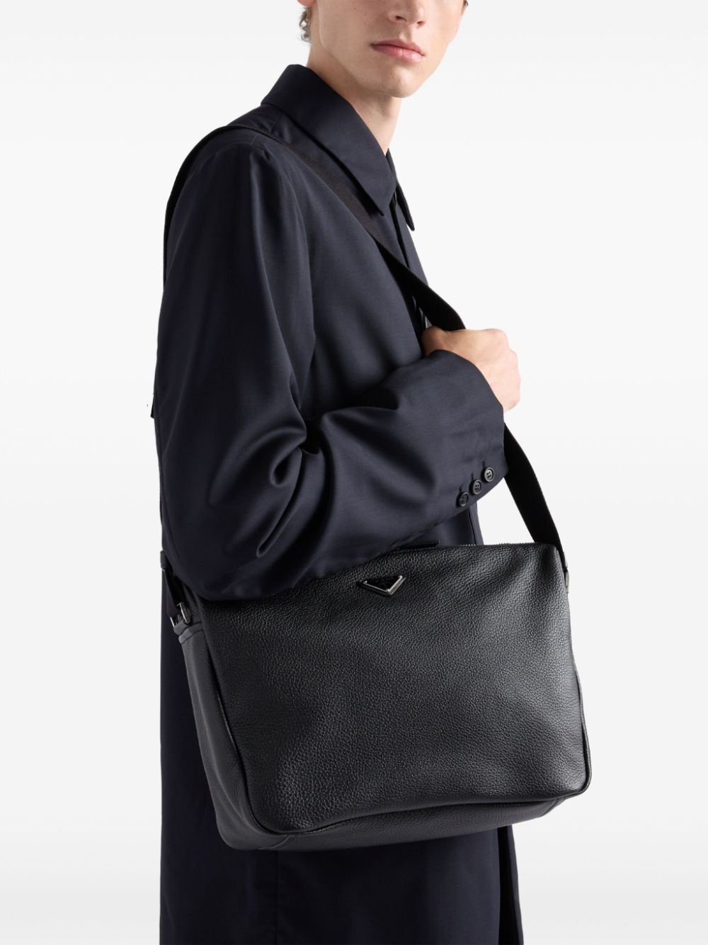 leather shoulder bag - 3