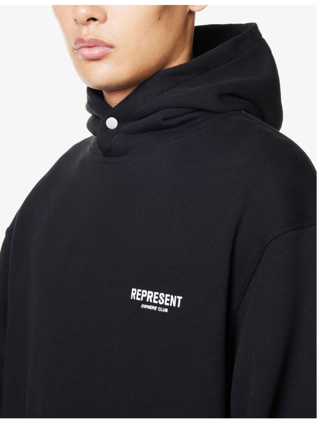 Owners' Club graphic-print relaxed-fit cotton-jersey hoody - 5