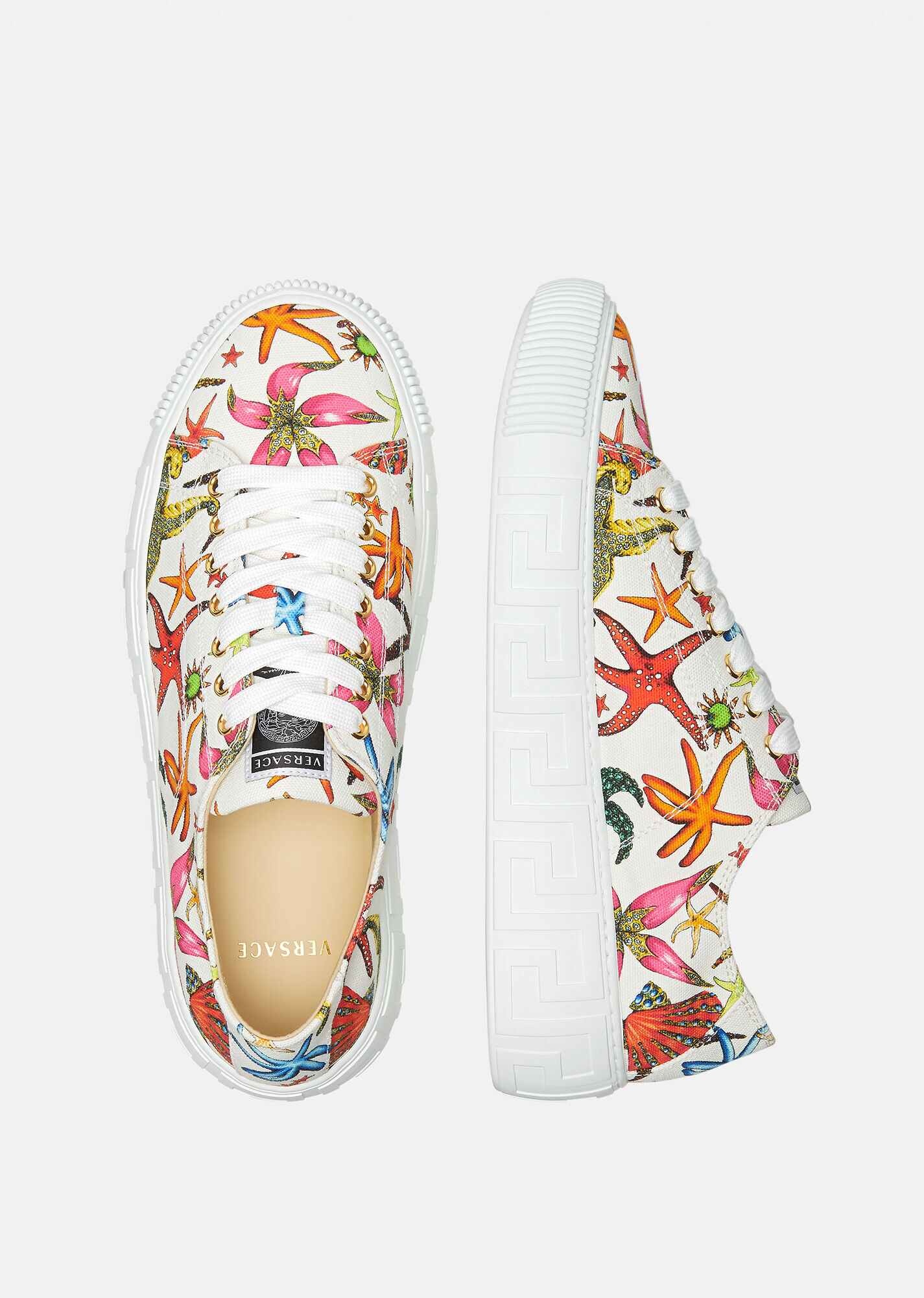 Greca Trésor de la Mer Print Sneakers - 3