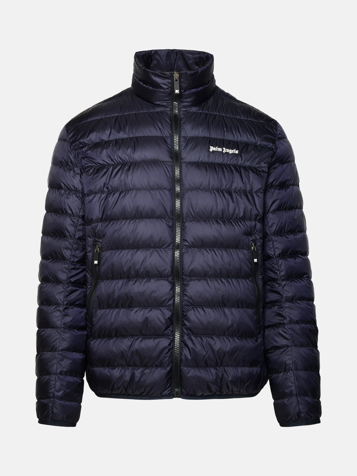 NAVY POLYAMIDE DOWN JACKET - 1