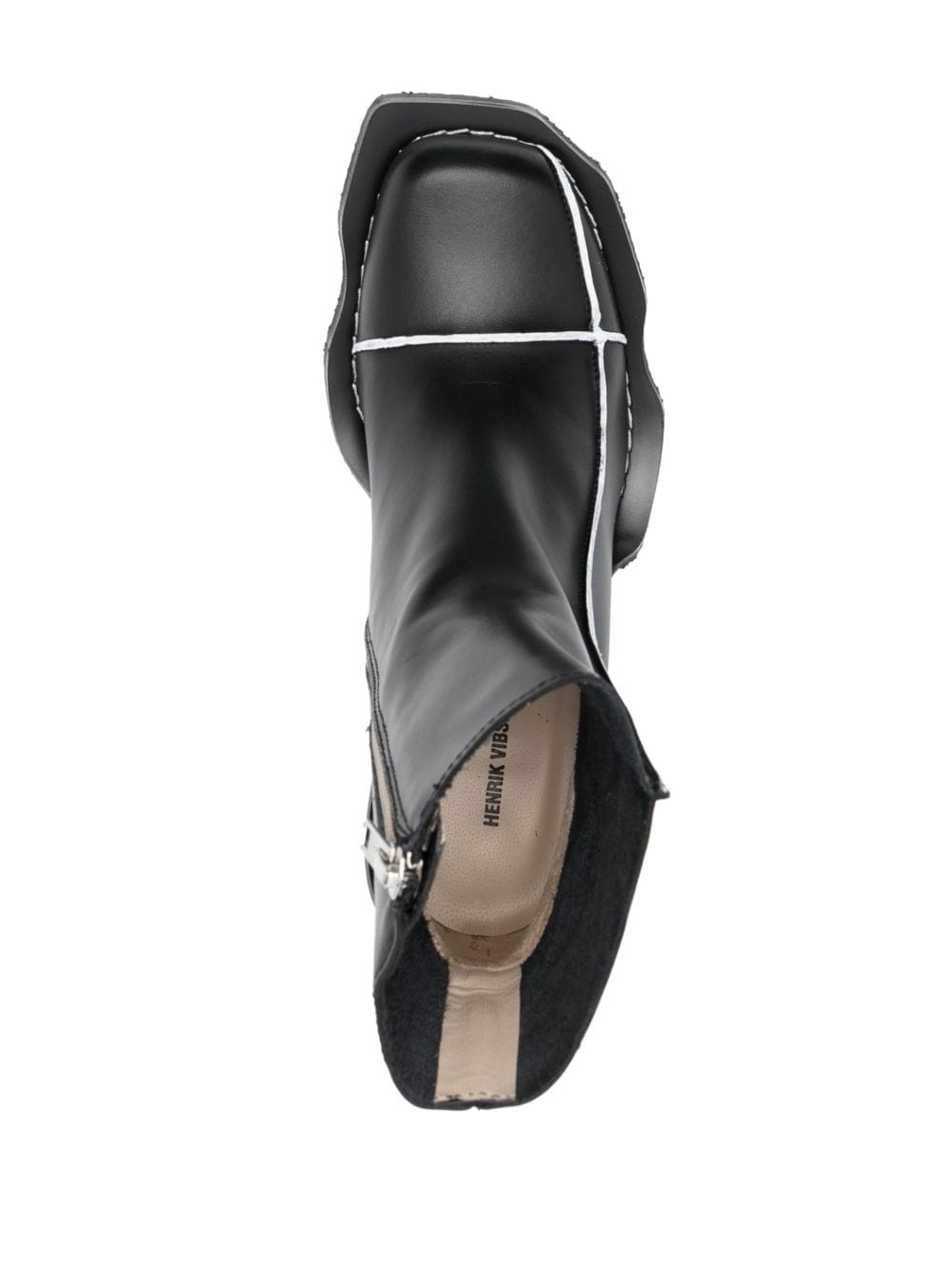 Elle Driver 90mm leather boots - 4