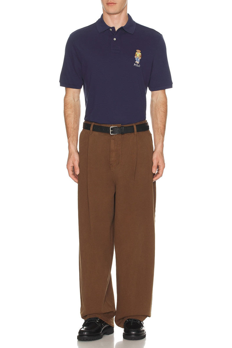 OAKLEY FACTORY TEAM Polo Ralph Lauren Short Sleeve Basic Mesh Novelty Bear Polo outlook