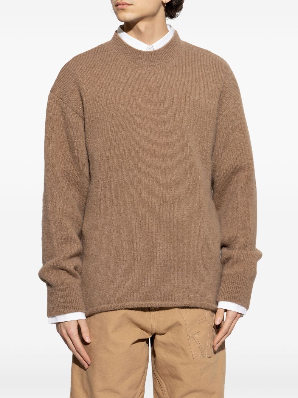 drop-shoulder jumper - 3