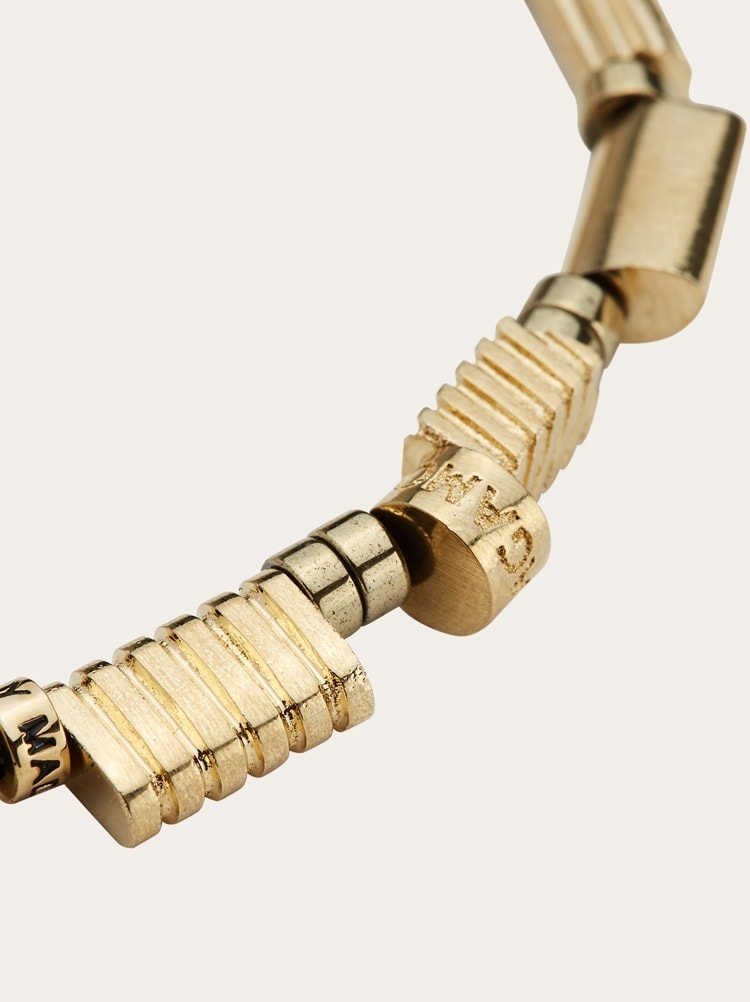 BRACELET WITH BRANDED BEADS - 3