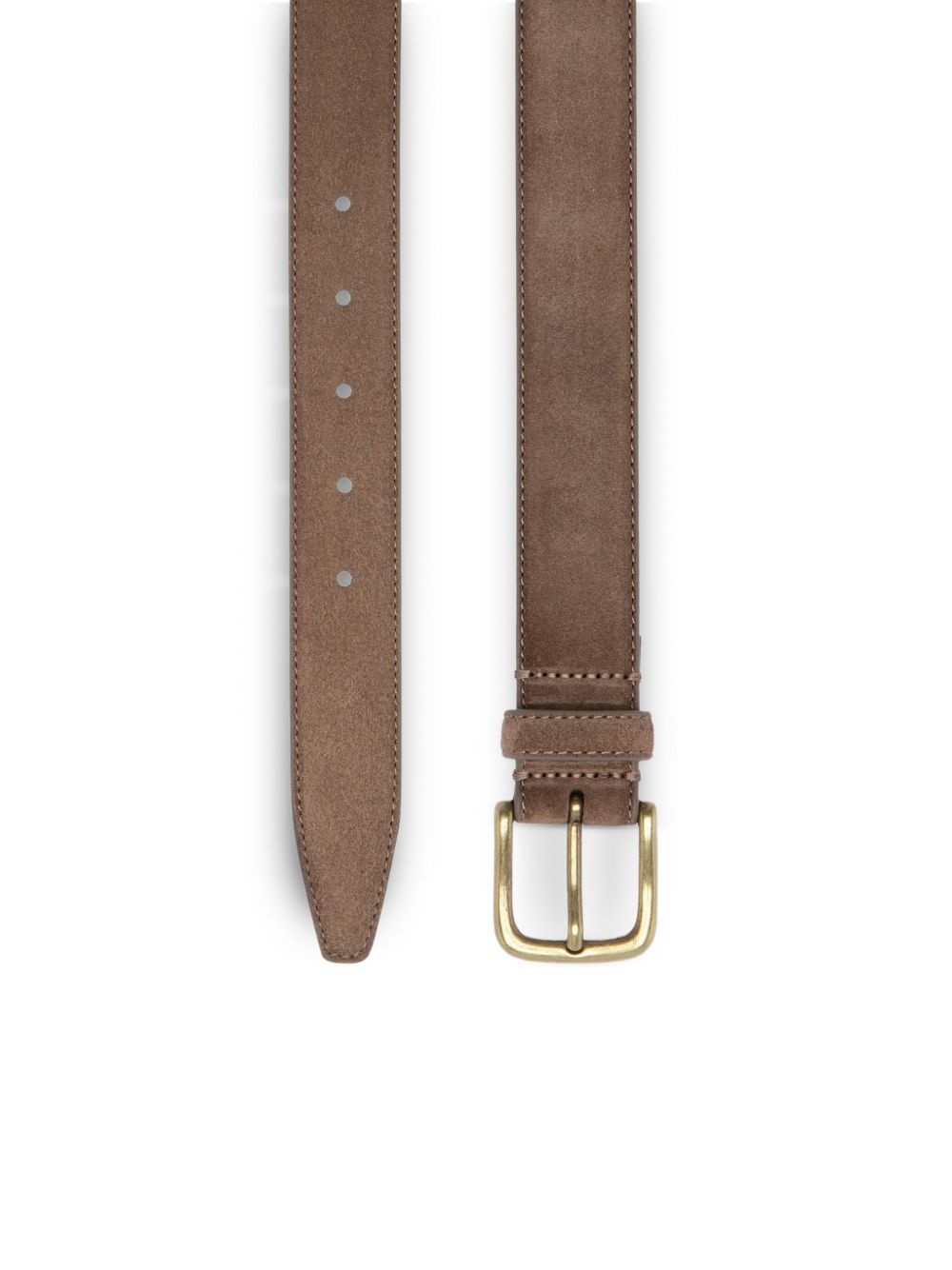 suede slim belt - 4
