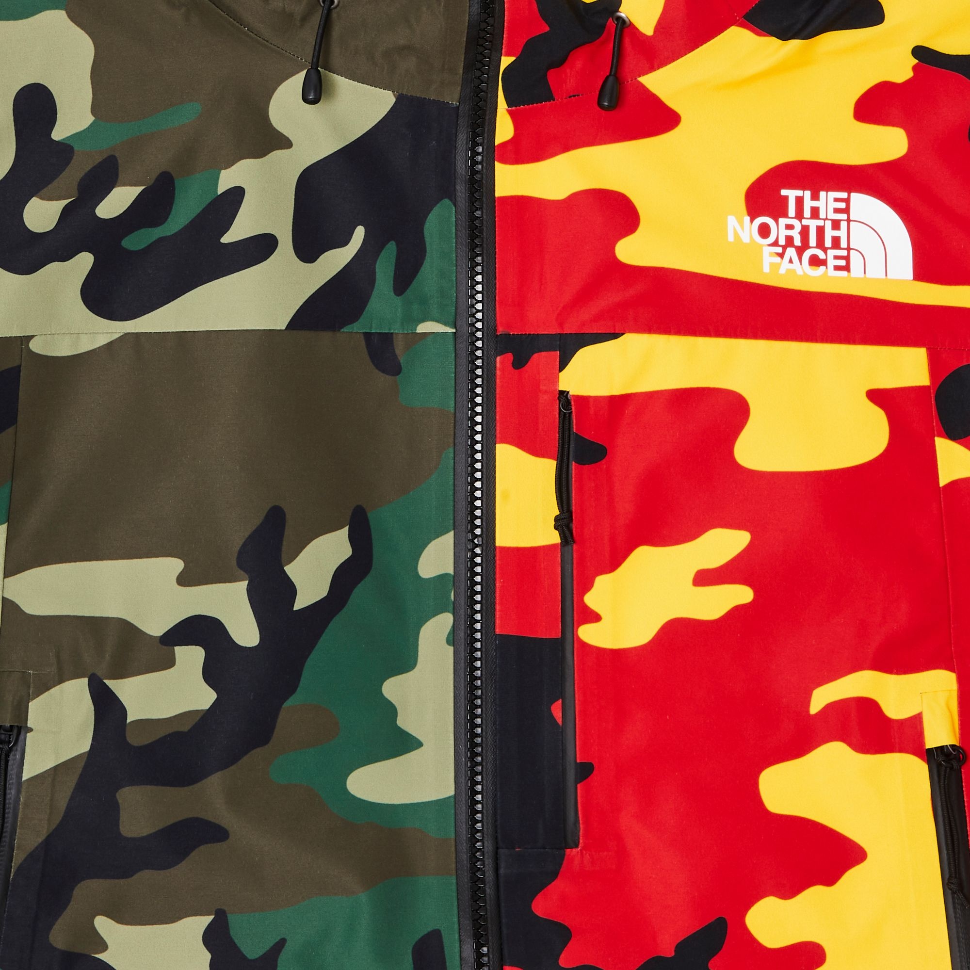 Supreme x The North Face Split Taped Seam Shell Jacket 'Camo' - 3