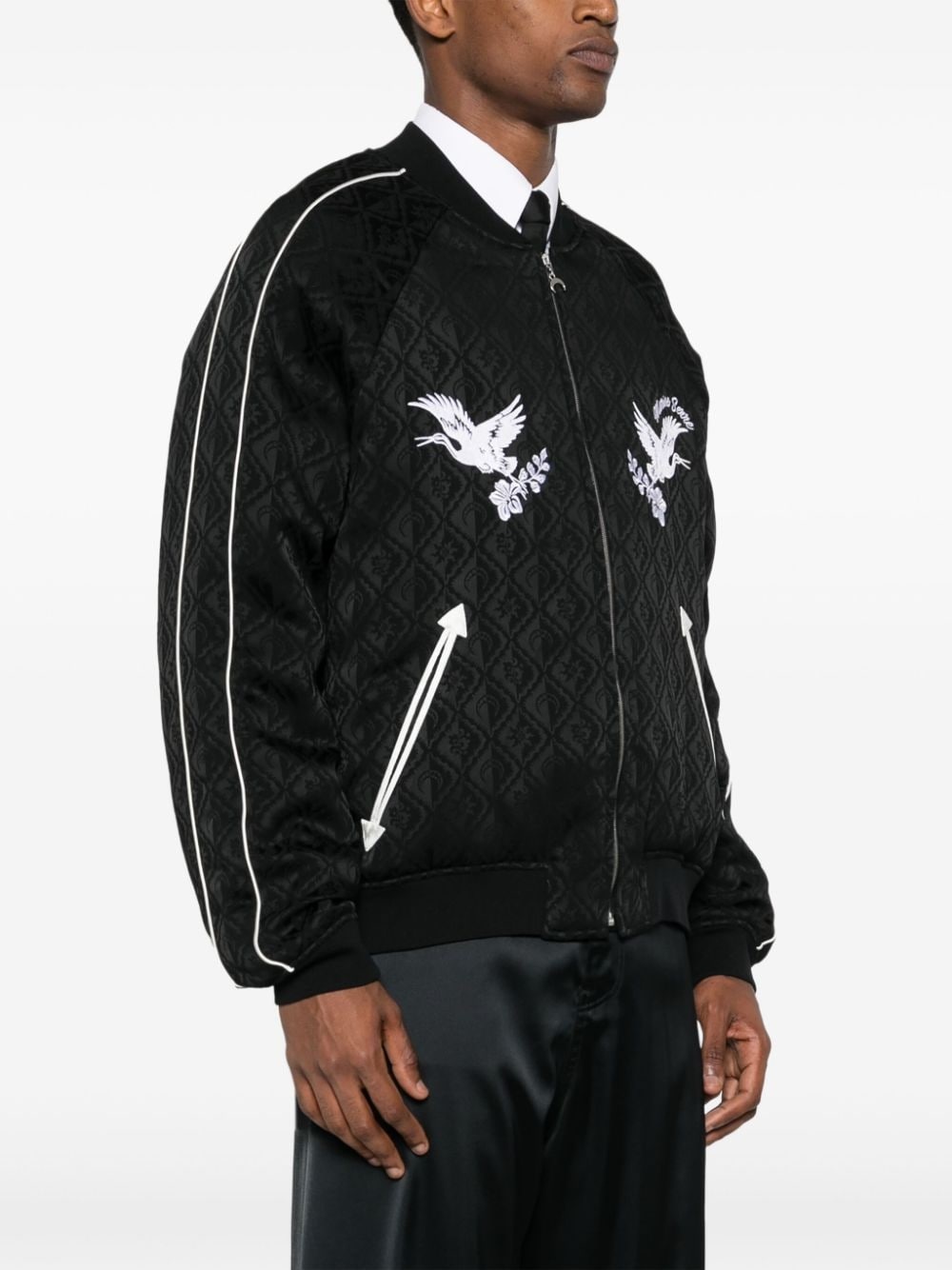 Moon Diamant jacquard bomber jacket - 3