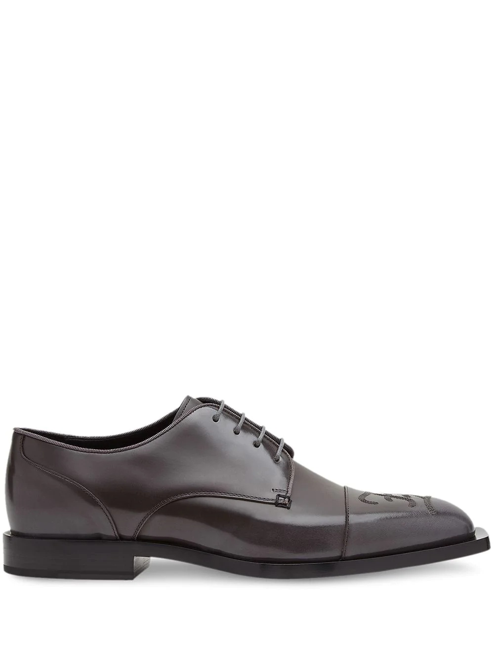 Karligraphy derby shoes - 1