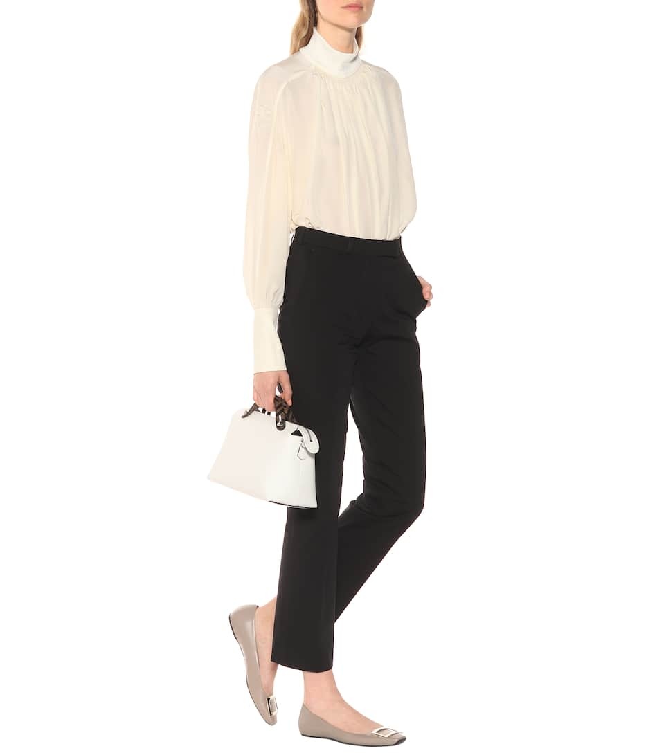 Belle Vivier leather ballet flats - 2