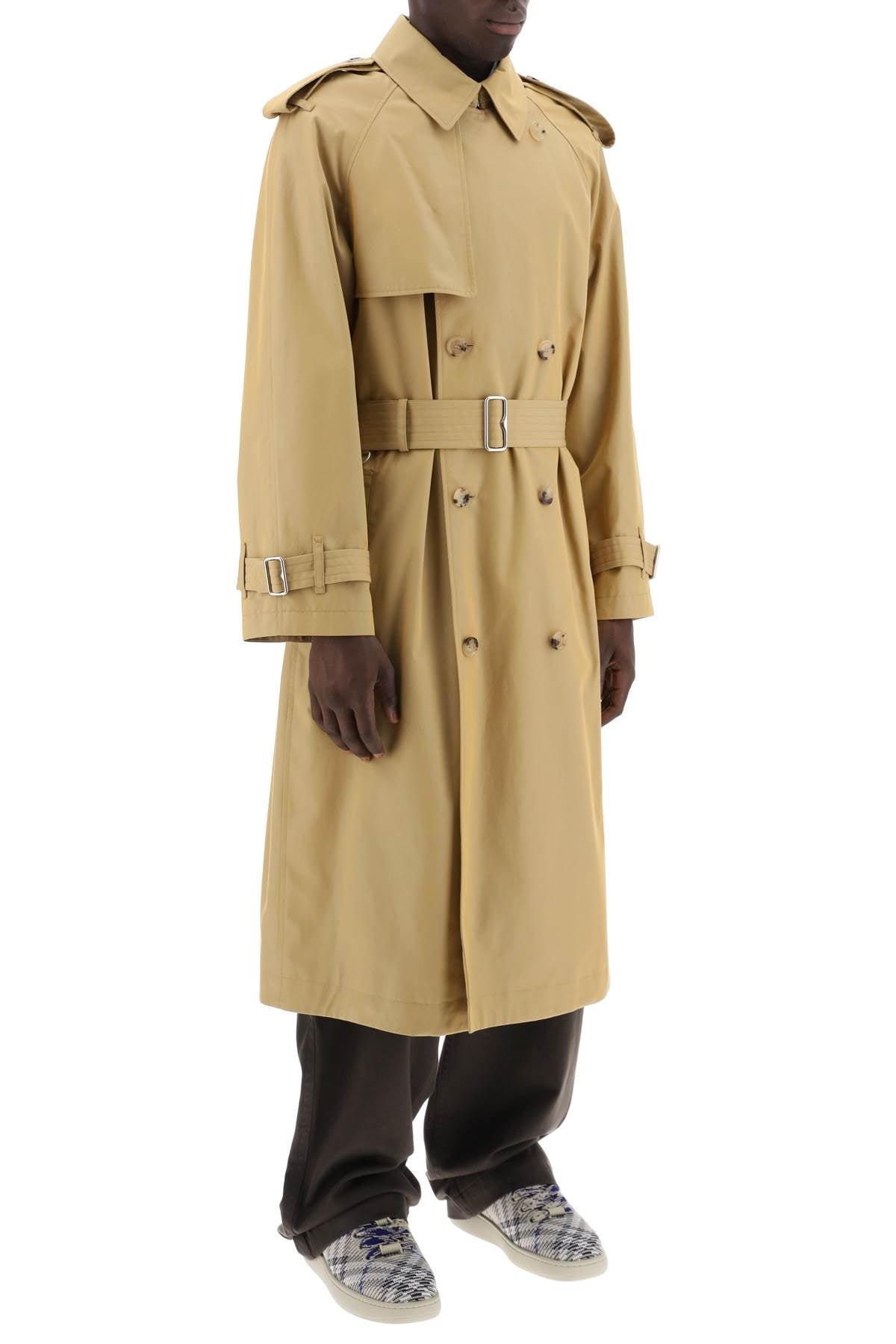 Burberry Long Iridescent Trench Men - 2