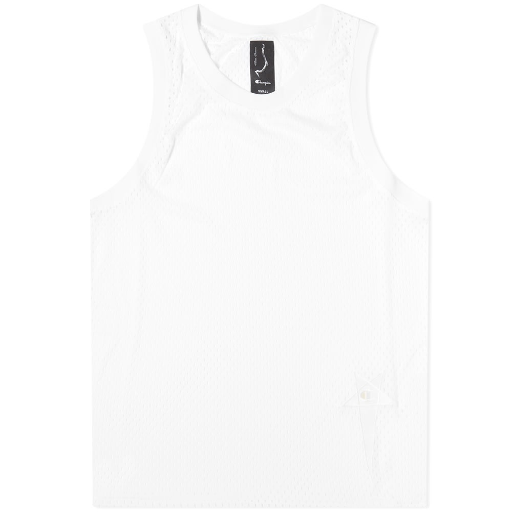 Rick Owens x Champion Reverse Weave Mesh SL Tank Tee - 1