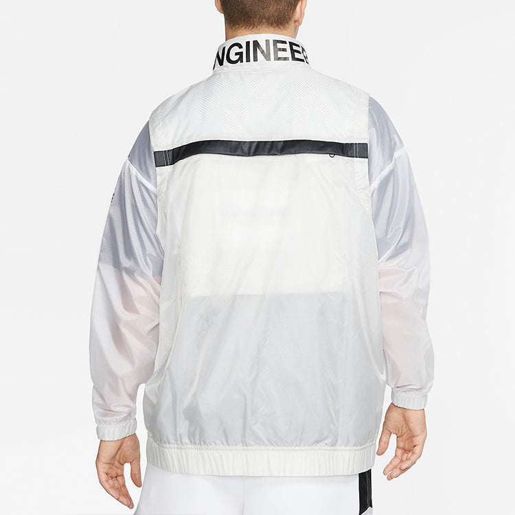 Air Jordan Unisex Engineer Hooded Jacket White AT9776-100 - 4