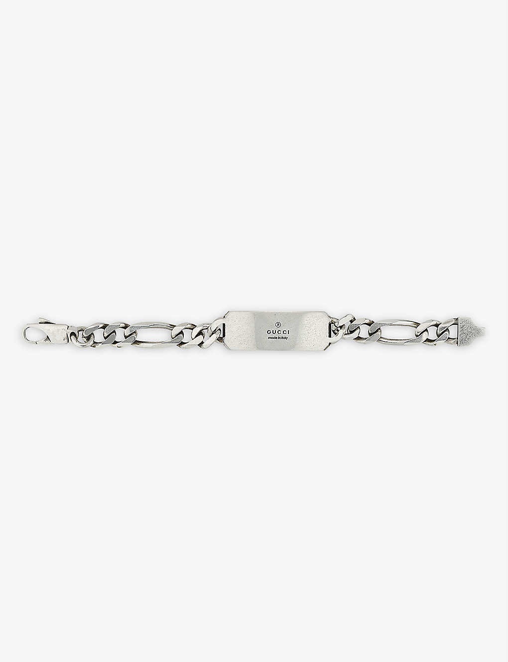 Gucci Signature sterling-silver bracelet - 3