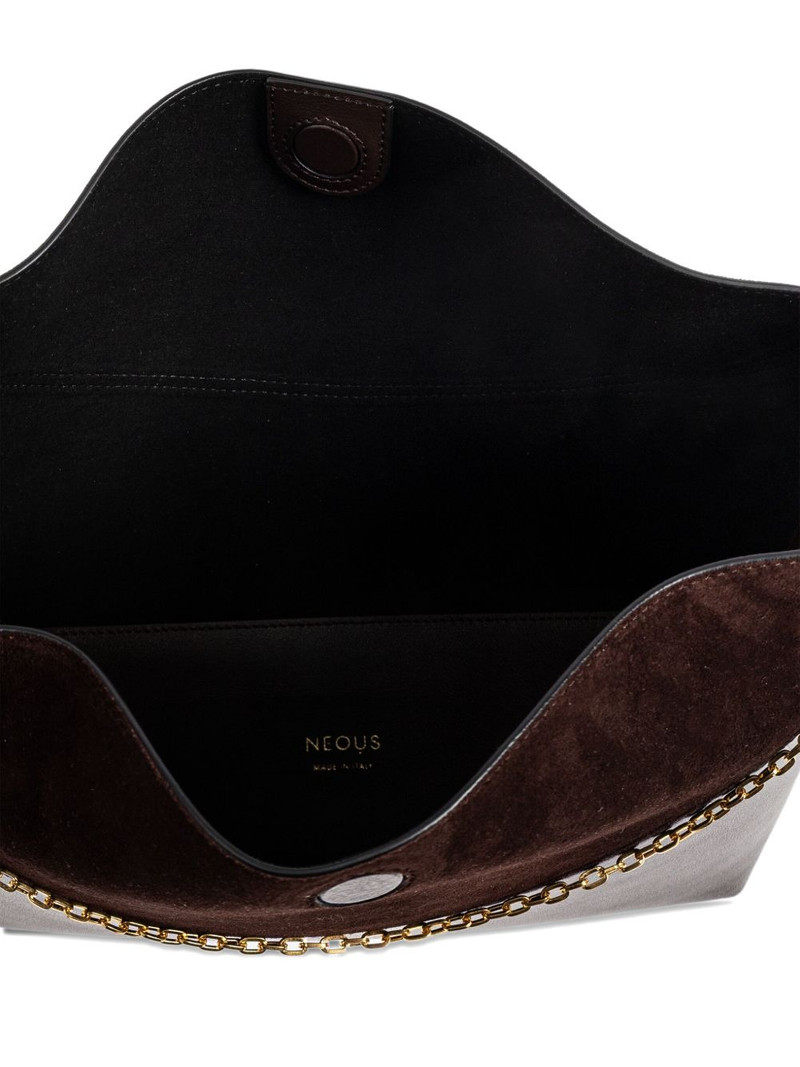 Pavo suede chain-strap tote bag 5