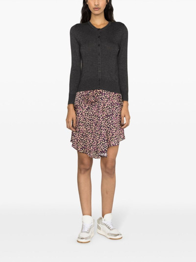 Isabel Marant Selena asymmetric draped skirt outlook