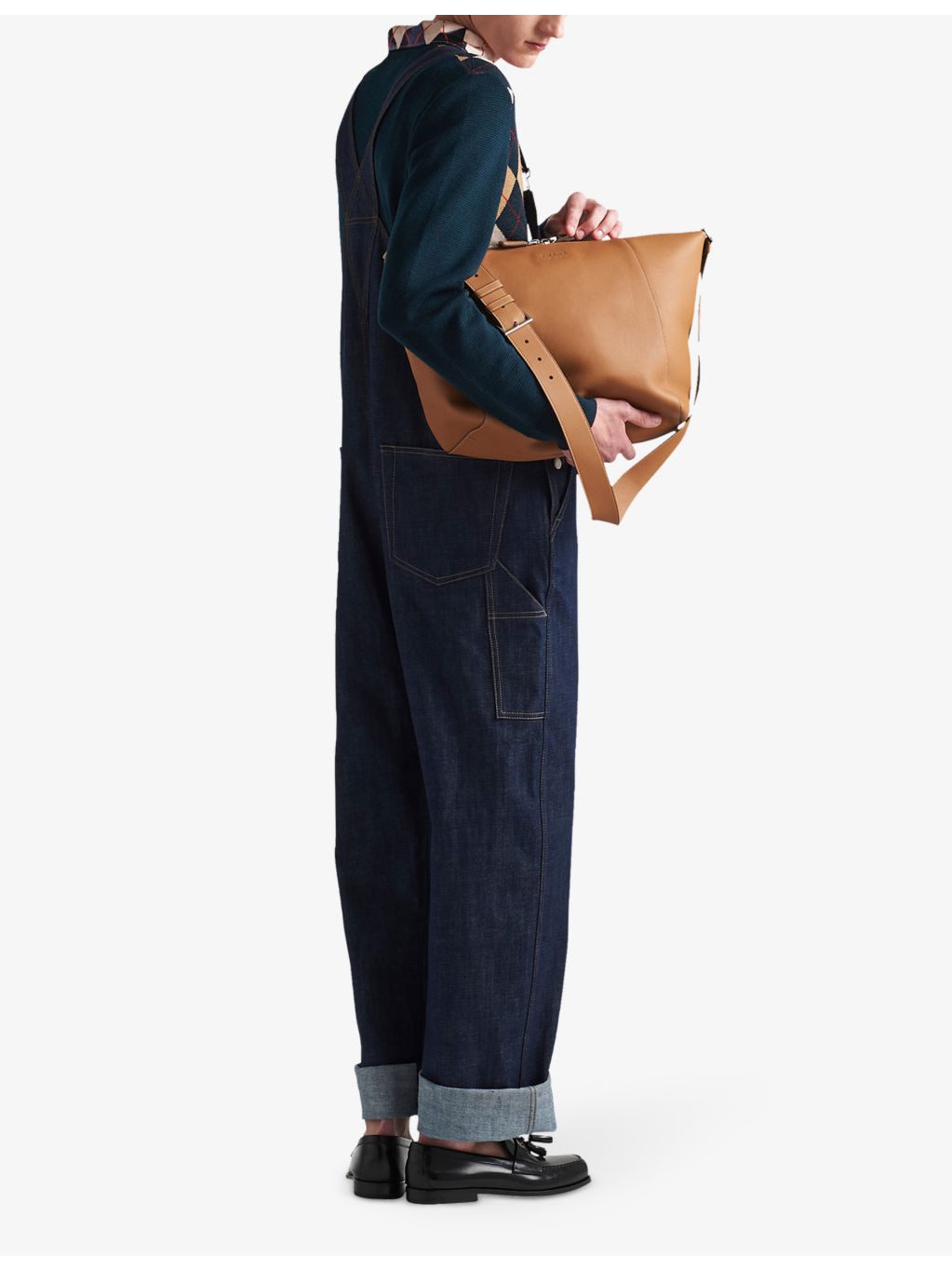 Jumpsuit in selvedge denim dungarees - 4