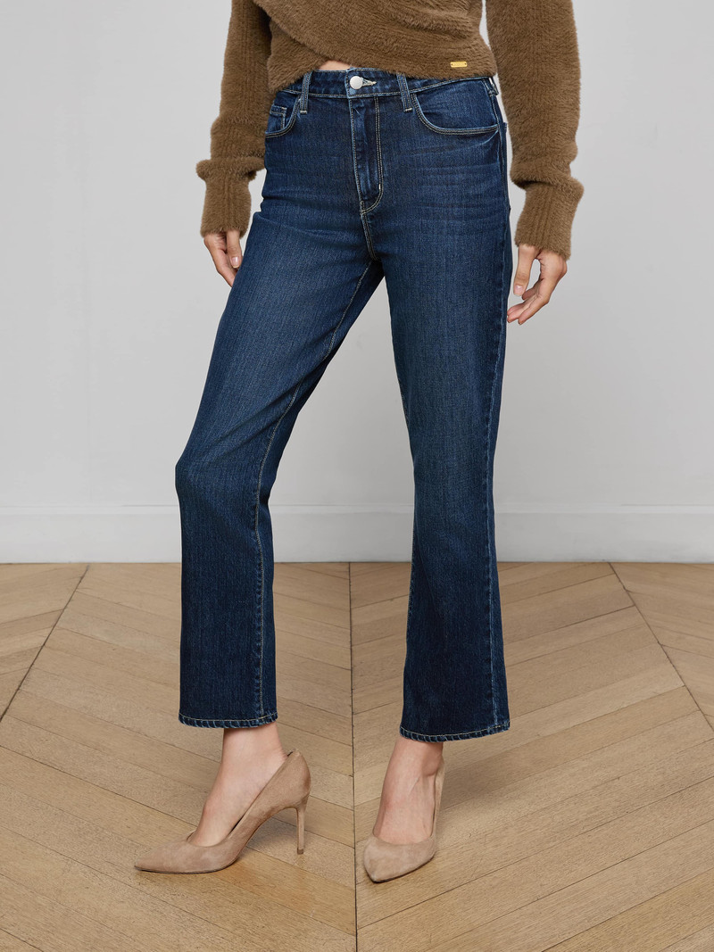 Mira Cropped Bootcut Jean 5