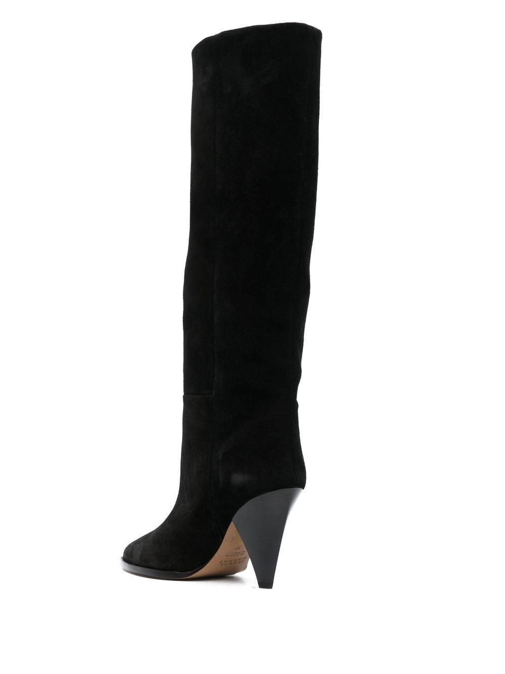 90mm suede boots - 3