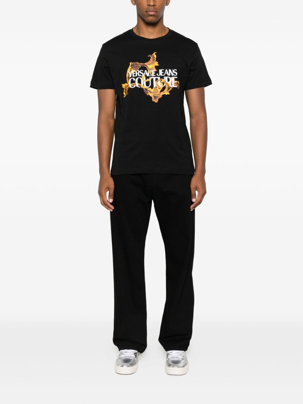 logo-print T-shirt - 2