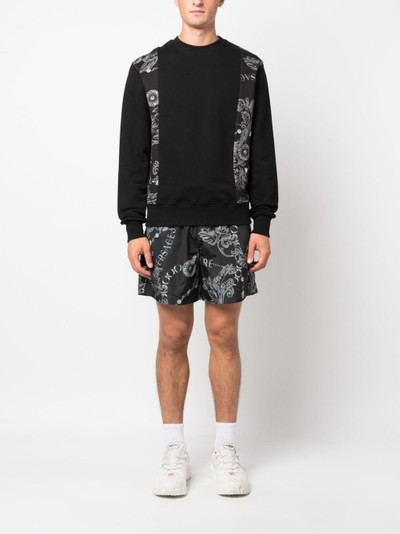 VERSACE JEANS COUTURE Chain Couture drawstring shorts outlook