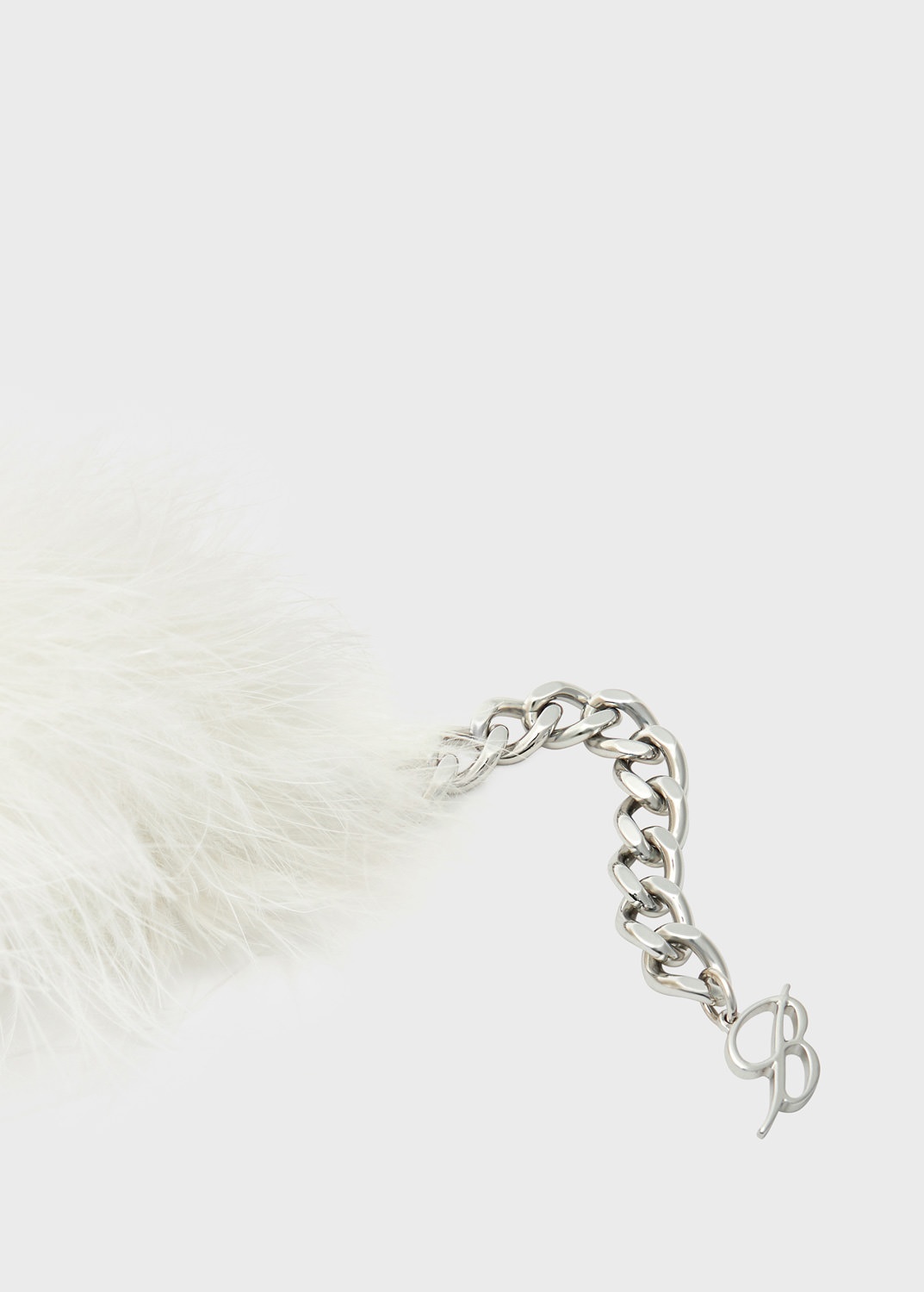 CHOKER WITH MARABOU FEATHERS - 3