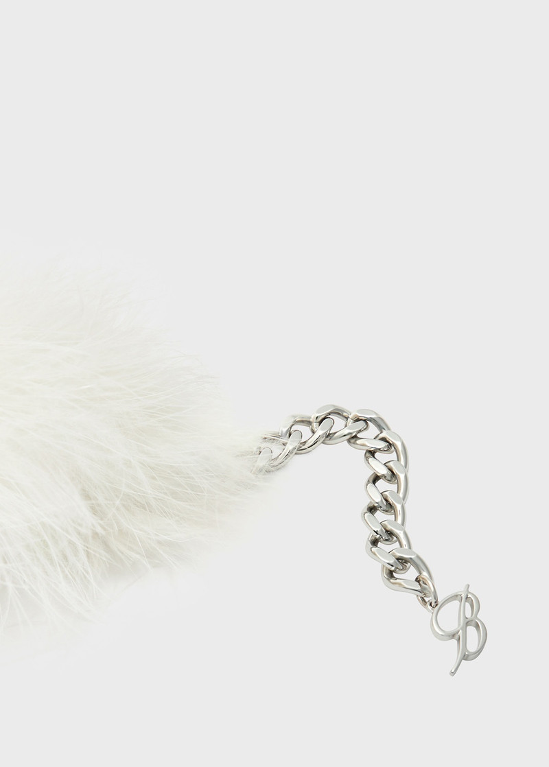 CHOKER WITH MARABOU FEATHERS 3