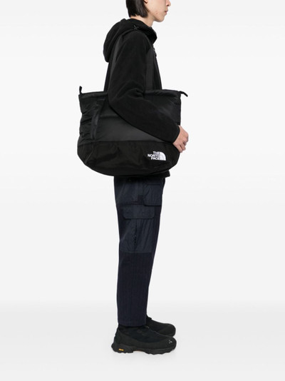 The North Face puffer tote bag outlook