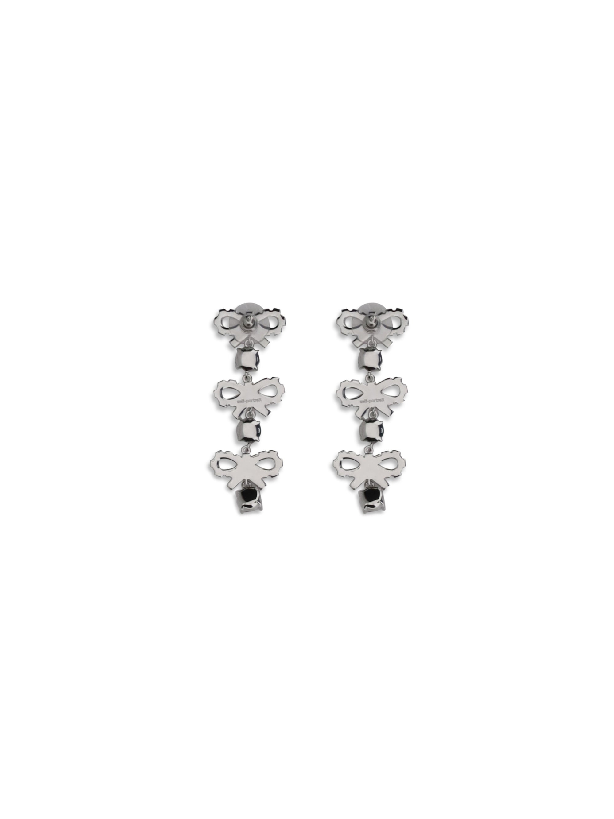 Self-Portrait Women Dangling Earrings With Bows - 2