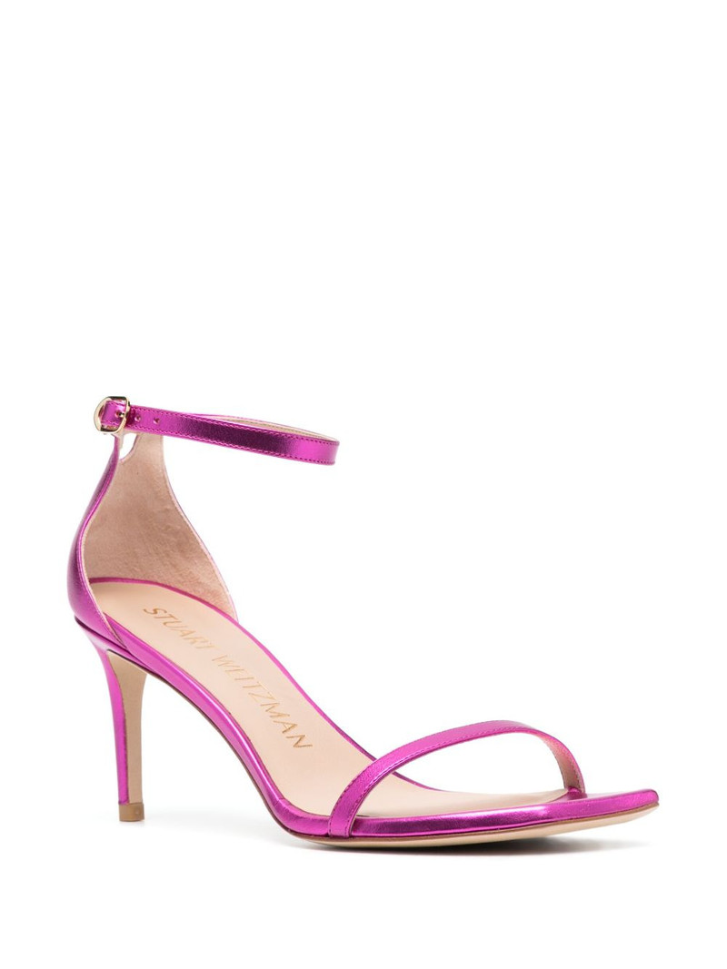 Stuart Weitzman Nudistcurve 75mm heel sandals outlook
