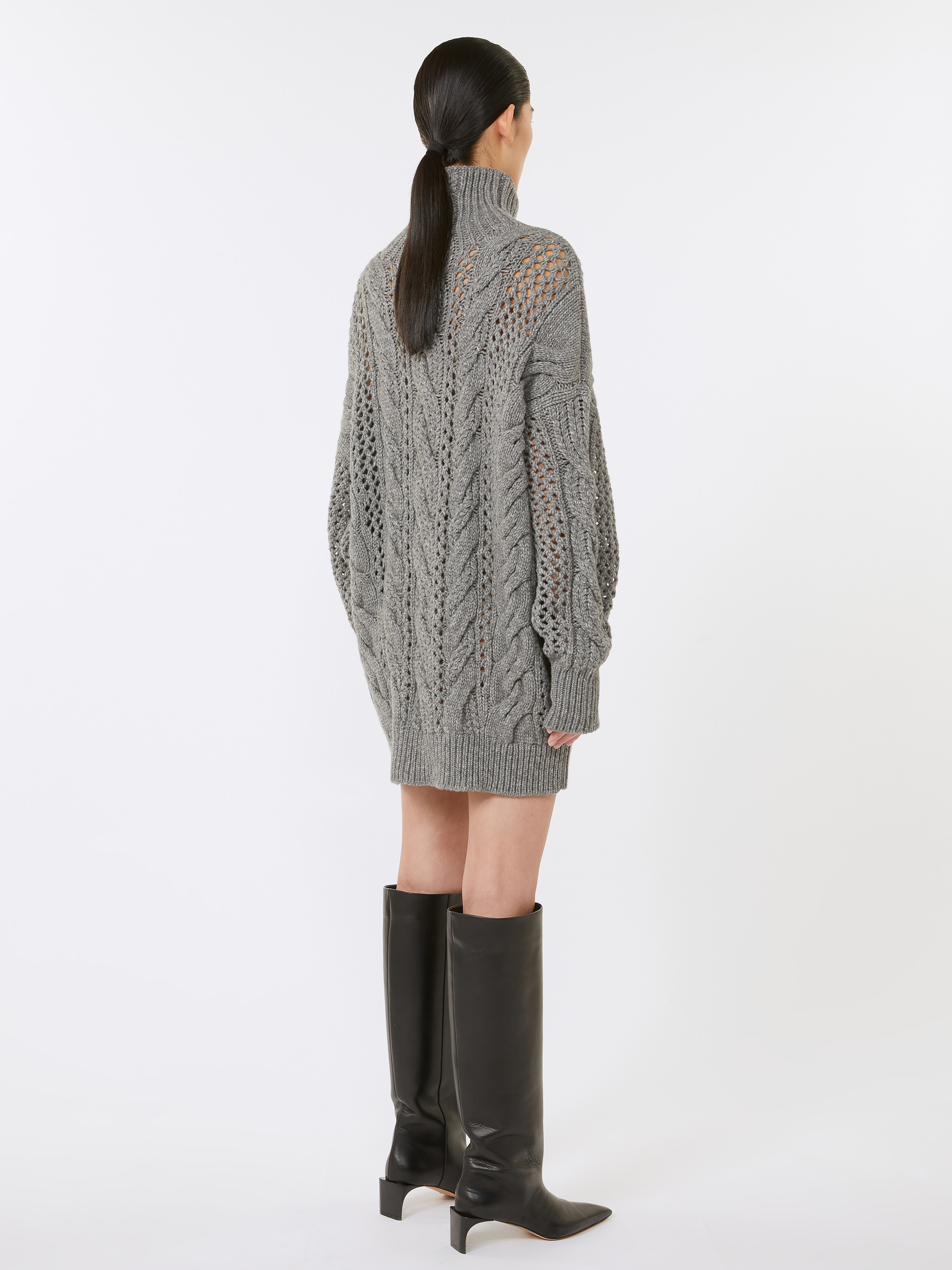 CALCO Oversized cable-knit sweater - 4