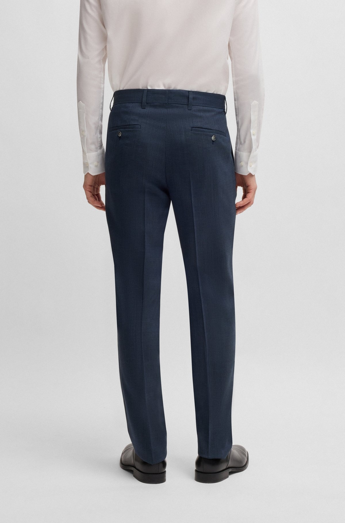 SLIM-FIT SUIT IN STRETCH CLOTH - 7