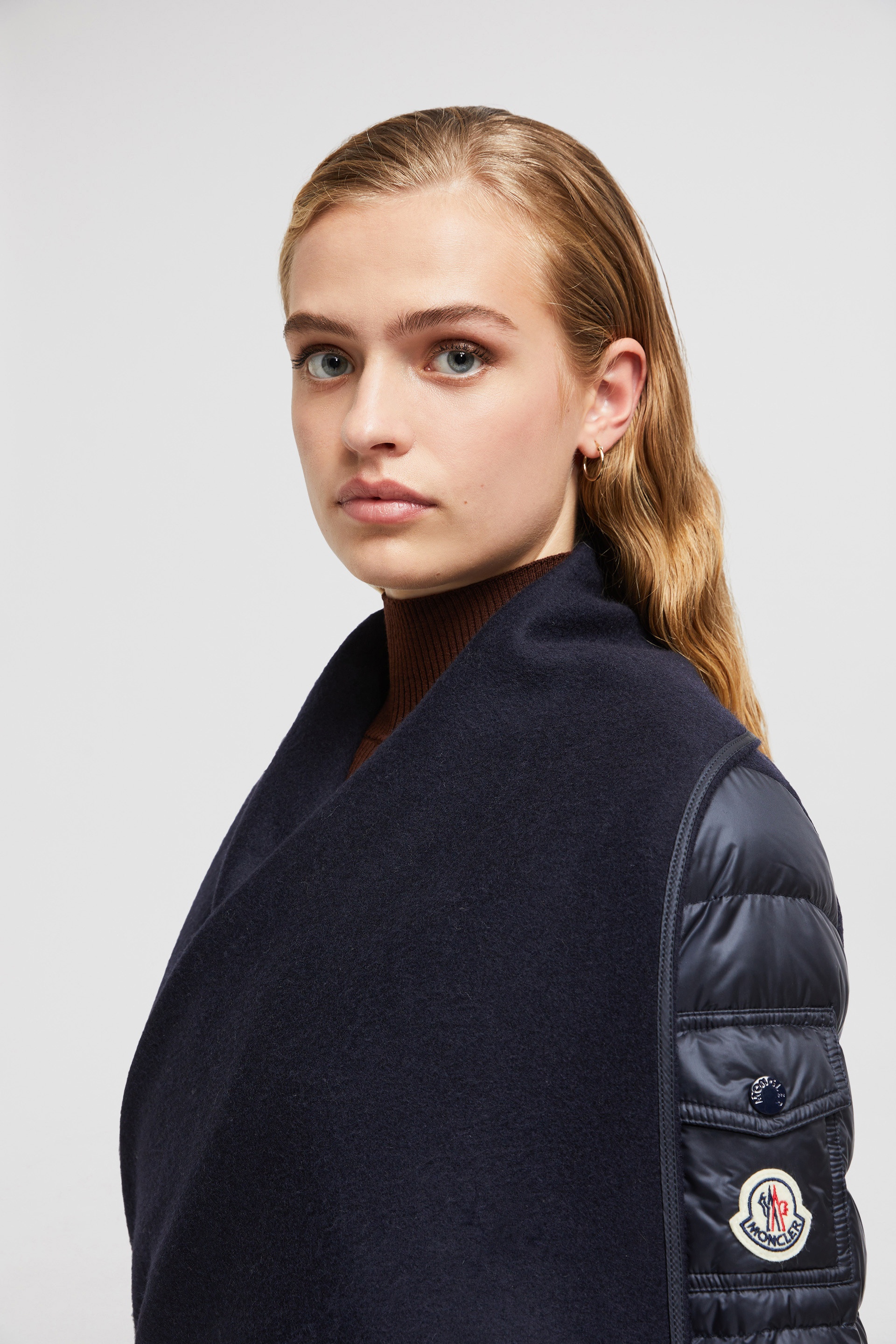 Padded Wool Felt Cape - 4