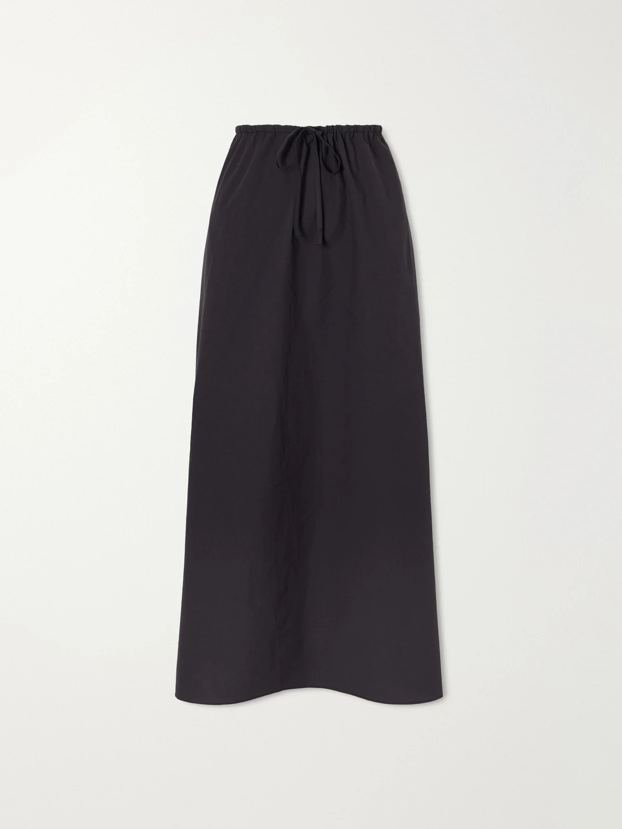 Organic Cotton-poplin Midi Skirt - 1