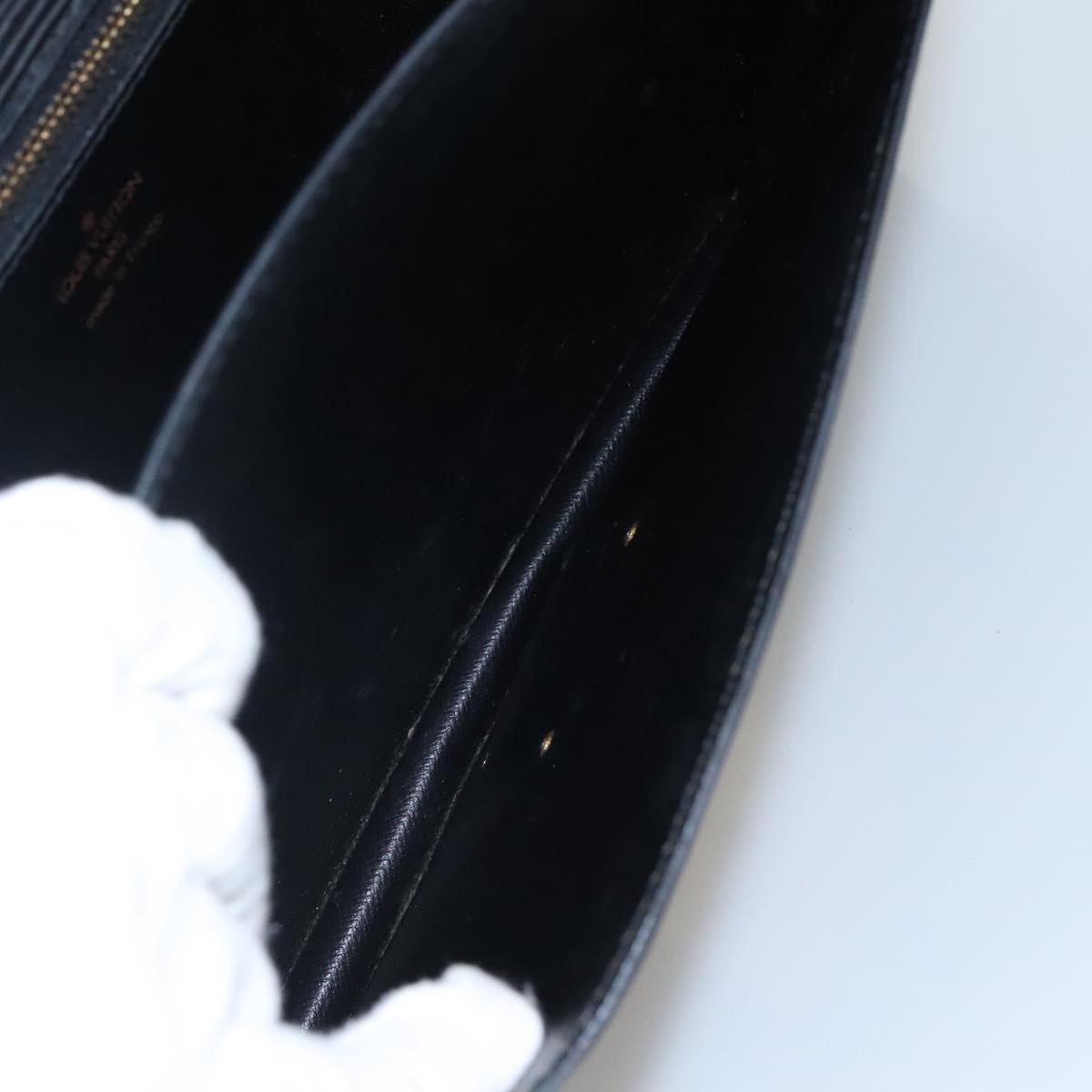 LOUIS VUITTON Epi Monceau 28 Hand Bag Black M52122 - 16