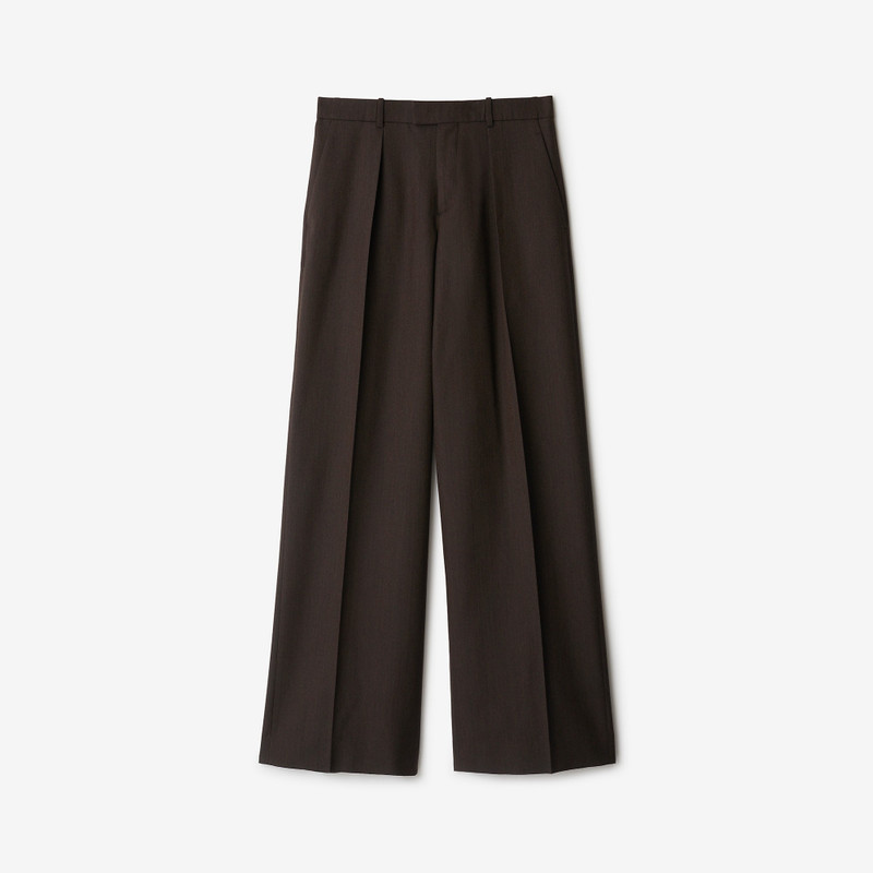 Wool Tailored Trousers 1